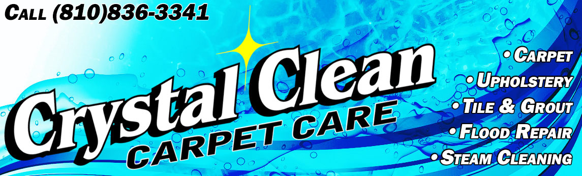 Crystal Clean Carpet Care - Tile & Grout - Upholstery - Flood Repair - Steam Clean