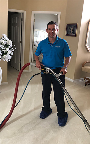 Ready to clean your carpets.